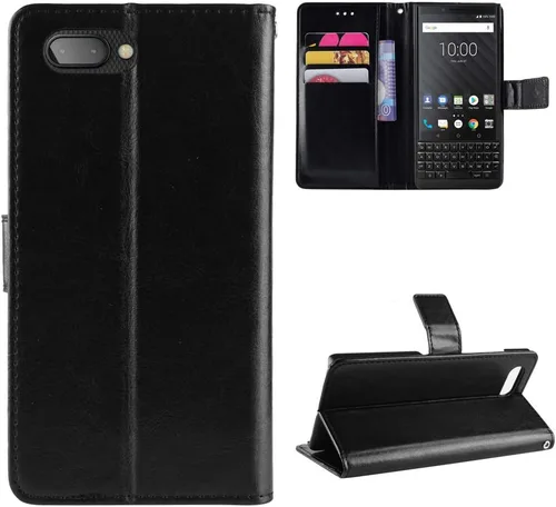 Vista 7 de Funda para BlackBerry KEY2, funda de piel con tapa para BlackBerry KEY2 BBF100-1 BBF100-2 BBF100-4 BBF100-6 BBF100-8 BBF100-9 Funda dorada Oro