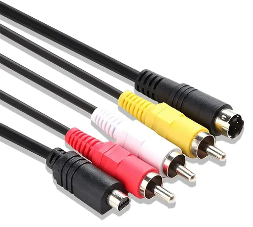 Vista 9 de Reemplazo de cable AV Sony para Handycam, VMC-15FS VMC-30FS, cable de audio y video de 10 pines para videocámara Sony DCR-SR90/ DPP-EX50/ HDR-CX7