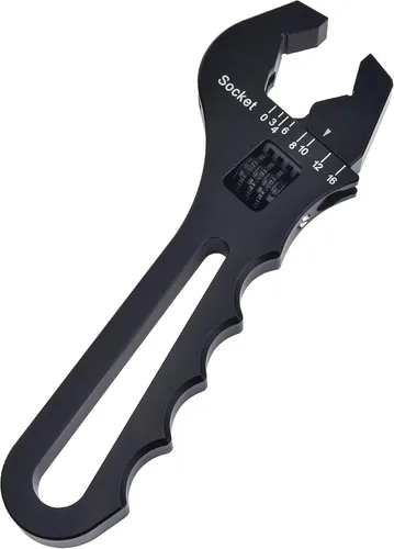 Vista 9 de EVIL ENERGY Llave ajustable para manguera de montaje AN 3AN-12AN de aluminio negro