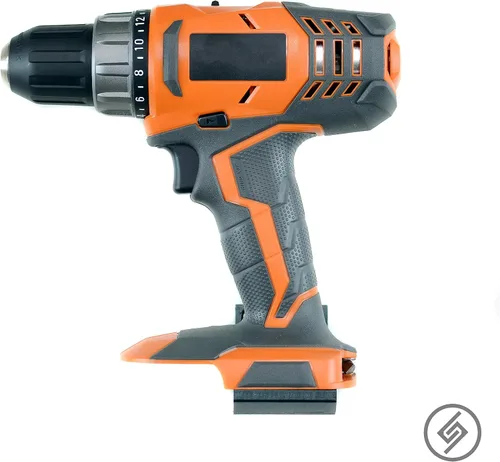 Vista 3 de Spartan Mounts para herramienta Ridgid de 18 V Soporte de gancho de pared Almacenamiento de herramientas eléctricas Blog DIY sala