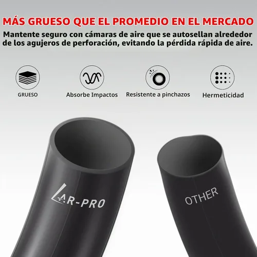 Vista 4 de AR-PRO - Tubos interiores de motocicleta todoterreno de 2.25/2.50-16 pulgadas con vástago de válvula TR4 - Tubos interiores de repuesto