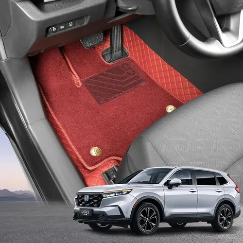 Vista 9 de EKR Alfombras personalizadas para Honda CRV 2012-2016, alfombrilla de lujo para el suelo del automóvil de la fila delantera y segunda fila