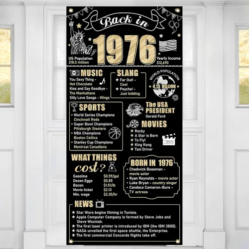 Vista 7 de Decoraciones de cumpleaños número 18 para niños y niñas, cartel de puerta de feliz cumpleaños de 18 años, suministros de fiesta, cartel de fondo