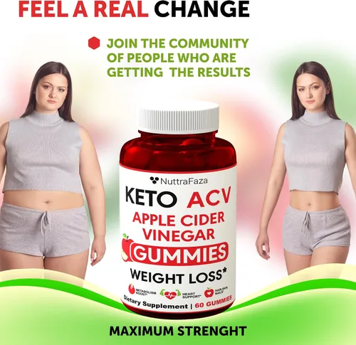 Vista 7 de Suplemento Keto ACV Gummies - Gomitas de vinagre de sidra de manzana keto