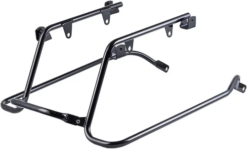 Vista 10 de Advanblack Soporte De Conversión De Alforja Duro Ajuste Para 2018+M8 Softail Low Rider/S/ST - Negro