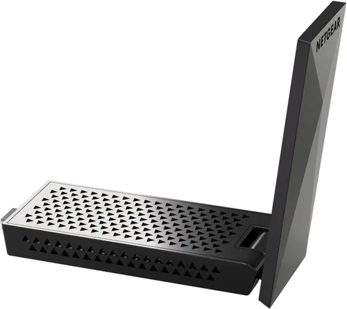 Vista 3 de NETGEAR Nighthawk AC1900 A7000 Adaptador USB para WiFi, con USB 3.0, WiFi con banda doble. Incluye soporte magnético.
