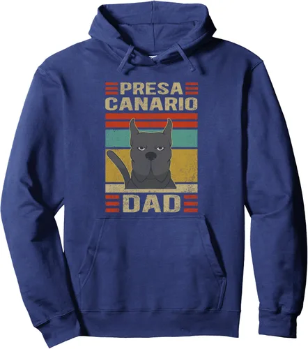 Vista 3 de Presa Canario Dad Dogo Canario Dog Owner Presa Canario Pullover Hoodie