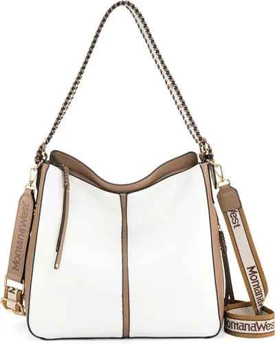 Vista 2 de Montana West Bolso Hobo para mujer, bolsos grandes y bolsos