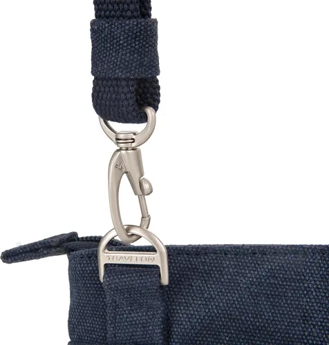 Vista 6 de Travelon - Bolsa bandolera para mujer, antirrobo, Índigo), 33226 350