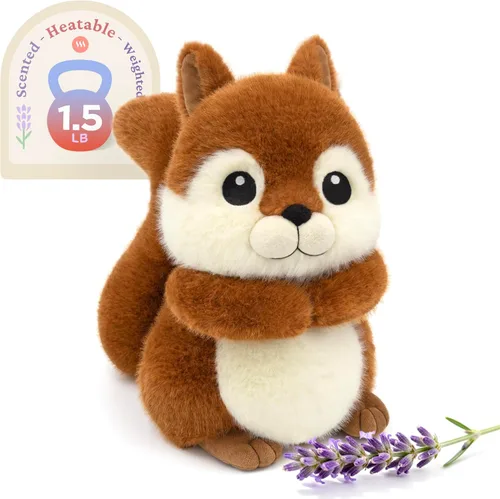 Vista 21 de IKASA Animal de peluche de pingüino para microondas, almohadilla térmica para mayor comodidad y calidez, calentable y refrigerable de 1.5 libras