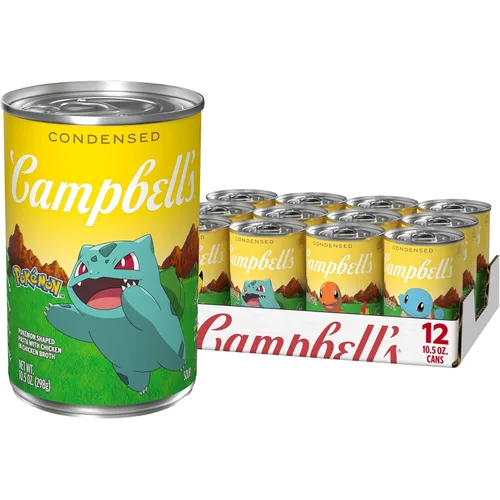 Vista 21 de Campbell's Sopa condensada para niños, pasta de Disney Princess Cool Shapes con pollo en caldo de pollo, lata de 10.5 onzas (paquete de 4)