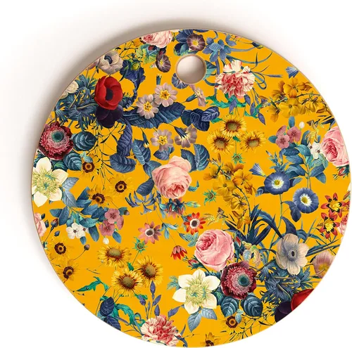 Vista 39 de Society6 Tabla de Cortar de Bambú - Decoración de Cocina de Burcu Korkmazyurek - Tablas de Cortar Únicas para Cocina, 29.2 cm x 29.2 cm x 1.3 cm