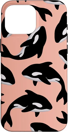 Vista 19 de Orca Whale Ocean Pattern - Carcasa para iPhone 17