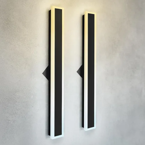 Vista 43 de ASD Lámpara LED de montaje en pared de 18 pulgadas de largo, aplique lineal para exteriores e interiores 3CCT, regulable, impermeable