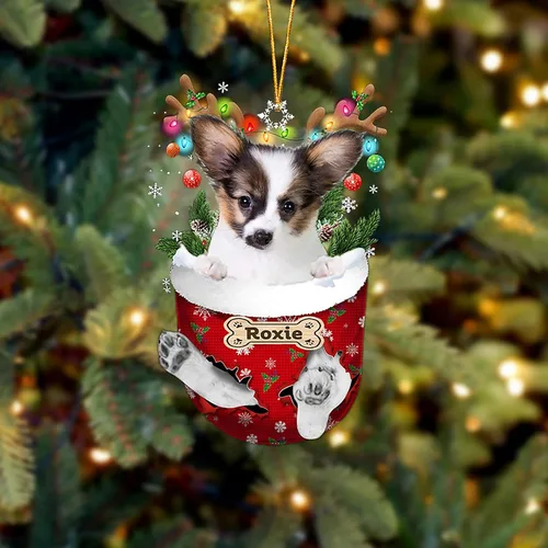 Vista 215 de LOVELYPOD Adorno Personalizado de Perro Affenpinscher, Adornos de Navidad Affenpinscher Regalo para Amante de Perros, Adorno de Navidad Colgante