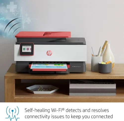 Vista 4 de Impresora HP OfficeJet Pro 8035 inalámbrica, todo en uno, Coral talla única