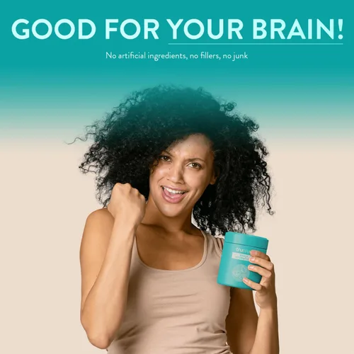 Vista 6 de TruBrain Hidratación diaria: mezcla de bebida en polvo de electrolitos multiplicador de hidratación Rehidrata mejor que el agua Electrolitos