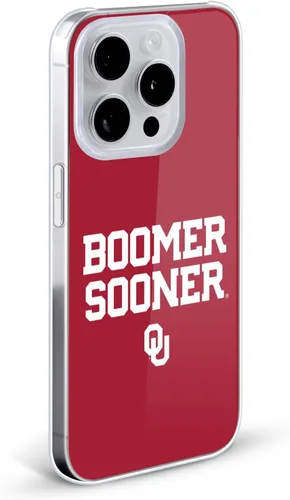 Vista 2 de Head Case Designs Funda rígida OU Boomer de la Universidad de Oklahoma con licencia oficial compatible con Apple iPhone 11 Pro Max