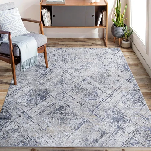 Vista 51 de NAAR PAYAS - Alfombra de área de 2 x 3 pies, diseño geométrico beige para sala de estar, dormitorio y comedor