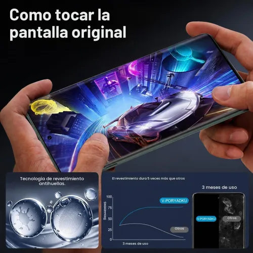 Vista 7 de WILLONE Paquete de 3 protectores de pantalla para Motorola Edge 2025 5G