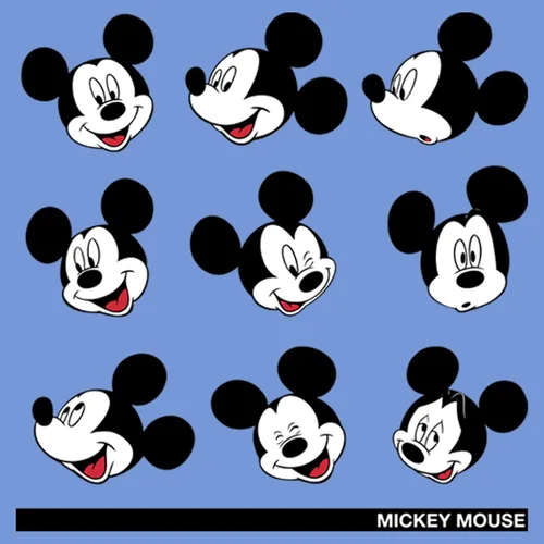 Vista 2 de Disney Camiseta para niños Disney Characters Mickey Expressions Performance