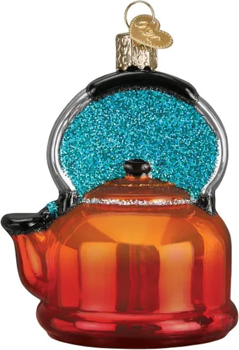 Vista 15 de Old World Christmas - Adorno de bebé blanco de un solo pieza de vidrio soplado para árbol de Navidad, decoración festiva hecha a mano, colección