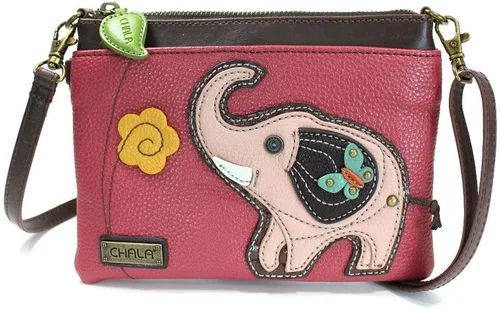 Vista 27 de CHALA Mini bandolera/bolso con correa convertible elegante, compacto, versátil