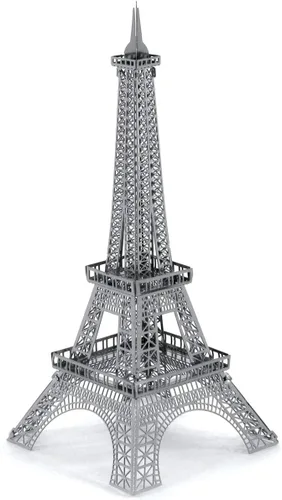 Vista 3 de Juego de modelo de Torre Eiffel metálico, Fascinations Metal Earth 3D