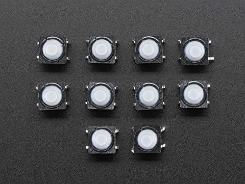 Vista 3 de Adafruit 3101 Botón táctil suave 0.315 in 10