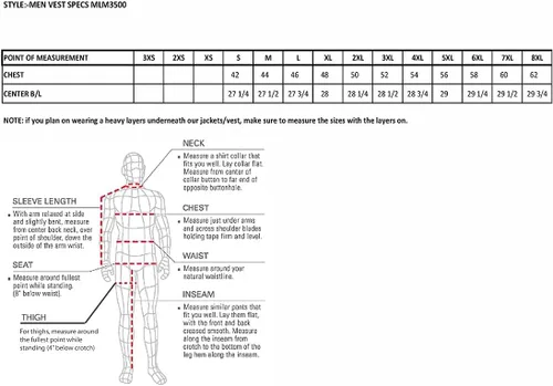 Vista 4 de Chaleco con cierre frontal tipo SWAT de Milwaukee para hombre