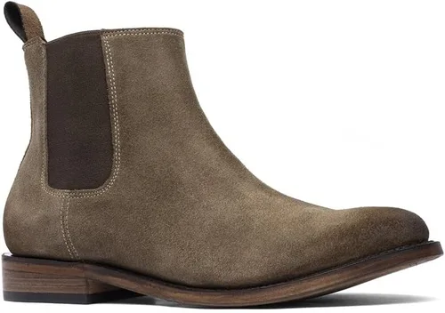 Vista 2 de Mezcalero Botas Chelsea de gamuza para hombre - Matt