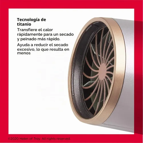 Vista 2 de Revlon Secador de pelo de titanio 1875W