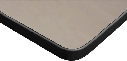 Vista 5 de Regency Escritorio de doble pedestal Fusion, 72" x 30", arce