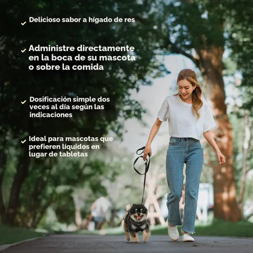 Vista 4 de Suplemento líquido de vitaminas y minerales para perros y gatos