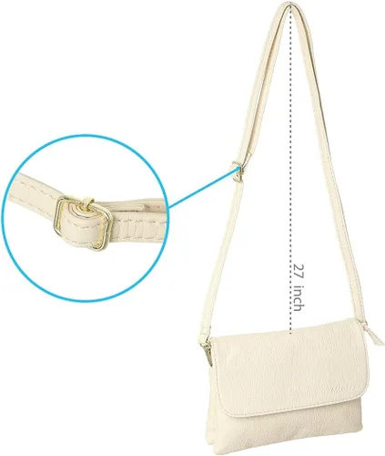 Vista 6 de MINICAT Bolsos cruzados pequeños con bolsillos espaciosos para teléfono celular, monederos para mujer