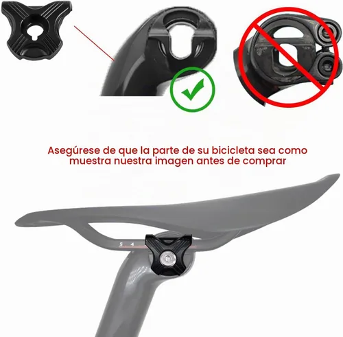 Vista 3 de Xotic Tech - Abrazadera para tija de sillín para bicicleta, 7 x 9, 7 x 10, perno Ti, riel de carbono, compatible con Trek Domane Emonda SLR 9 SLR 7