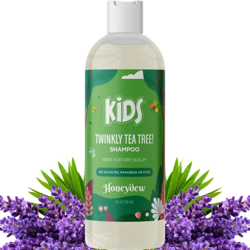 Vista 11 de HONEYDEW Champú limpiador para niños para cuero cabelludo seco, champú para el cuidado del cuero cabelludo escamoso seco para niños y removedor