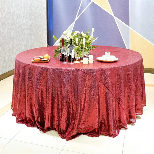 Vista 79 de Mantel de lentejuelas de 60 x 102 pulgadas, azul bebé, para boda, fiesta, despedida de soltera, rectangular