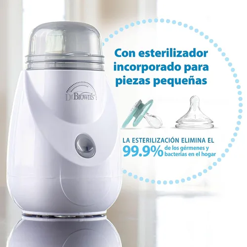Vista 18 de Dr. Brown's Calentador de biberones y esterilizador Insta-Feed para biberones y frascos de comida para bebés