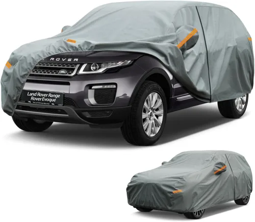 Vista 226 de Kayme Funda de Coche de Servicio Pesado Impermeable para Todo Tipo de Clima, Ajuste Personalizado para Tesla Model S, Cubierta Exterior Completa