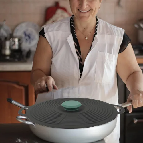 Vista 7 de DOITOOL Tapas de silicona para ollas y sartenes, tapas de silicona para tazones y fundas de alimentos, cubiertas de silicona resistentes al calor
