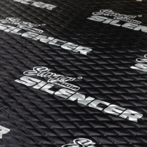 Vista 4 de Stinger Material Silenciador de Audio para Automóvil Insonorizante, Amortiguador de Ruido Automotriz, Alfombrilla de Butilo de Aluminio, 80 mil 18