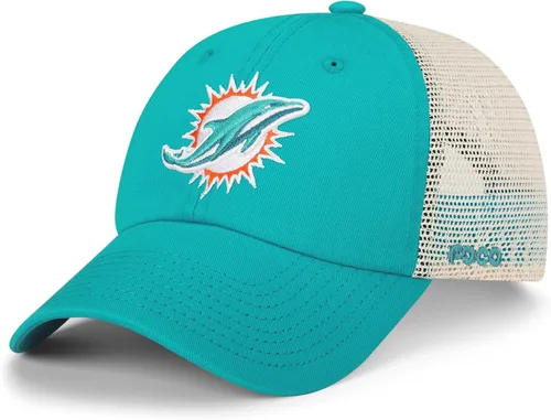 Vista 10 de FOCO NFL - Gorra de camionero de malla casual con logotipo del equipo de la NFL para hombre