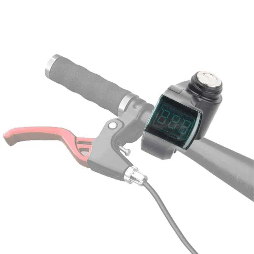 Vista 7 de Pantalla de voltaje digital, voltímetro eléctrico para scooters eléctricos
