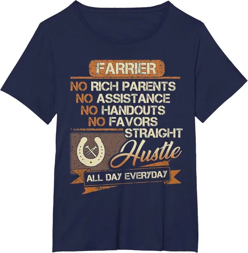 Vista 12 de Funny Farrier T-Shirt for Men Dad Brother Uncle Papa Negro