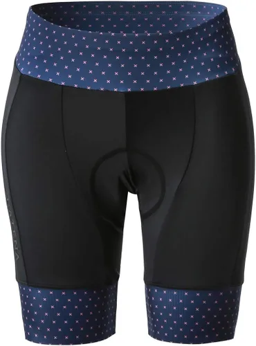 Vista 2 de CATENA Pantalones cortos de bicicleta para mujer con acolchado 3D, para bicicleta de carretera, multicolor