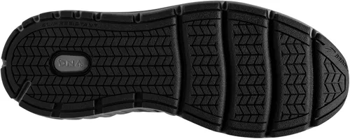 Vista 6 de Brooks Addiction Walker Suede Zapatos para caminar - NegroPrimerNegro - 10.5 Ancho