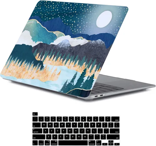 Vista 24 de LanBaiLan Compatible con MacBook Pro de 13 pulgadas con barra táctil 2022 2020 2019 2018 2017 2016 versión M1 M2 A2338 A2289 A2251 A2159 A1989 A1706