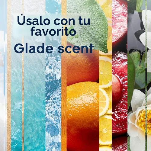 Vista 3 de Glade Ambientador automático con soporte en aerosol, para el hogar y el baño, 1 unidad
