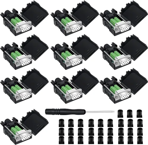 Vista 15 de 28 AWG 9/C CMP Cable de datos RS232 de seguridad con doble blindaje CMP - 16 pies - Uso para adaptadores serie DB9 1 cable blindado doble 28AWG 9/C